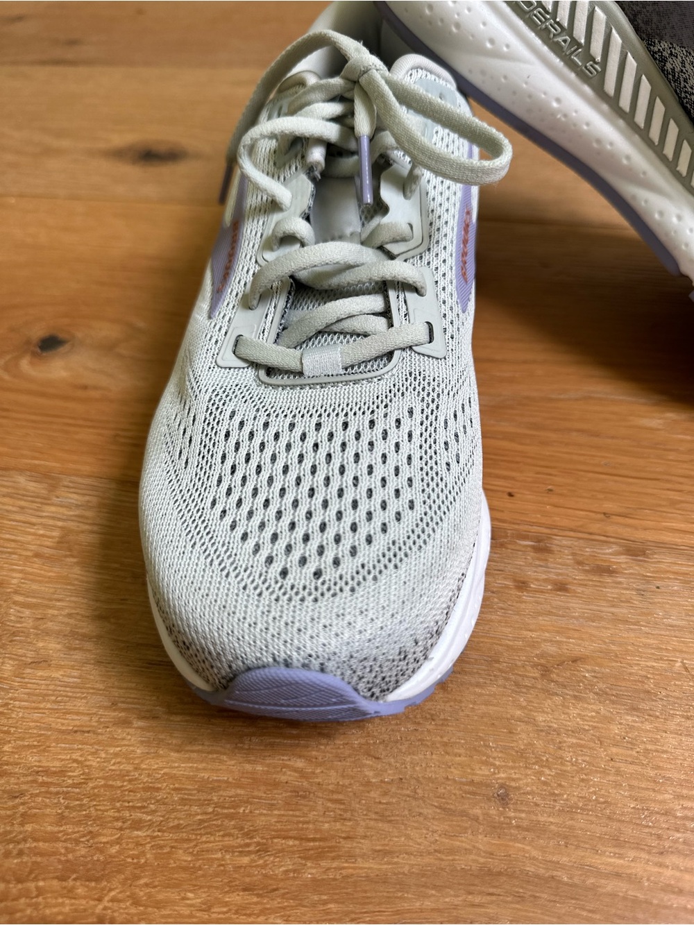 Brooks Ariel GTS 24 Running Shoes Grey Lavender Sz 9 - Picture 4 of 11